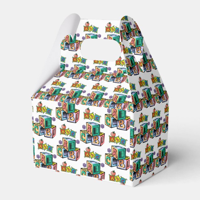 Gable Favor Box Geschenkschachtel (Vorderseite)