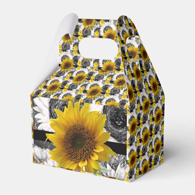 Gable Favor Box Geschenkschachtel (Vorderseite)