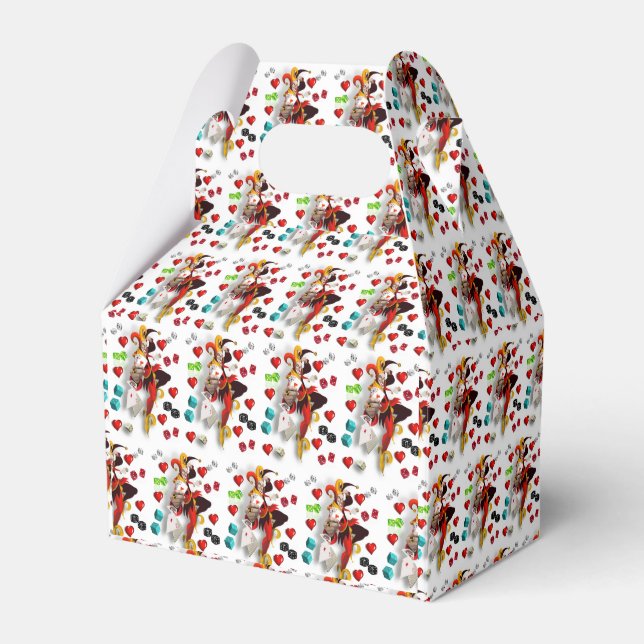 Gable Favor Box Geschenkschachtel (Vorderseite)