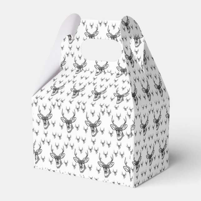 Gable Favor Box Geschenkschachtel (Vorderseite)