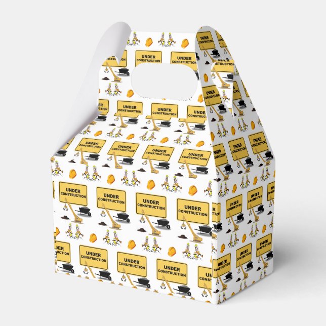 Gable-Favor-Box im Bau Geschenkschachtel (Vorderseite)