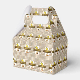 Gable-Favor-Box im Bau Geschenkschachtel