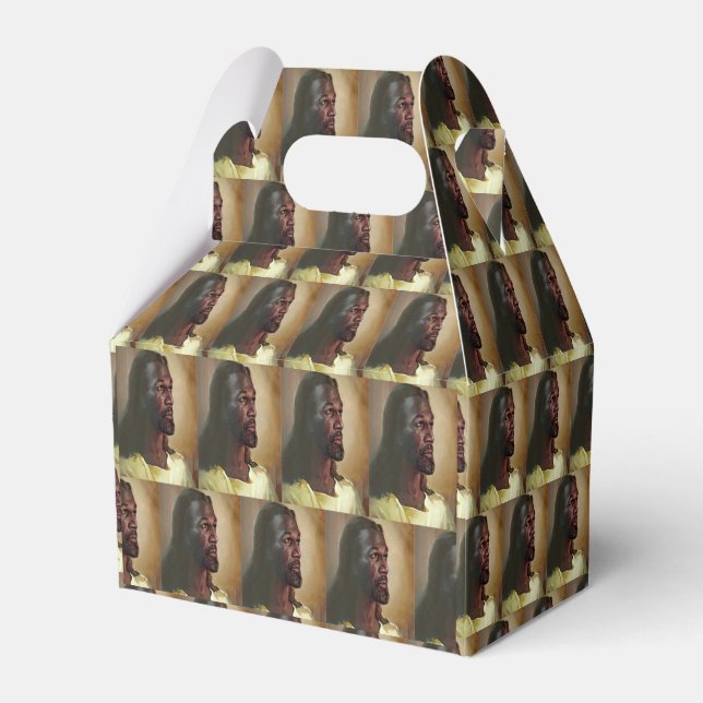 Gable Favor Box Jesus Geschenkschachtel (Vorderseite)