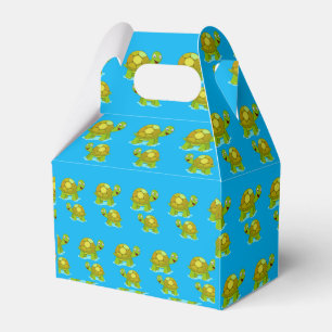 Gable Favor Box Turtle Geschenkschachtel
