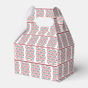Gable Favor Box Weihnachten Geschenkschachtel