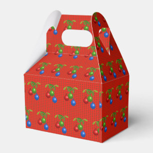 Gable Favor Box Weihnachten Geschenkschachtel