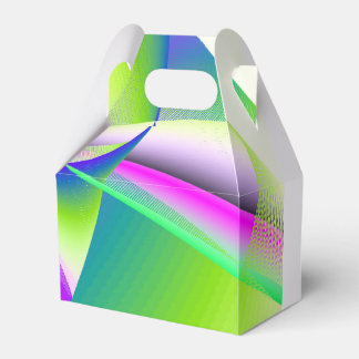 Gable Rainbow Wedding Rainbow Splash Geschenkschachtel