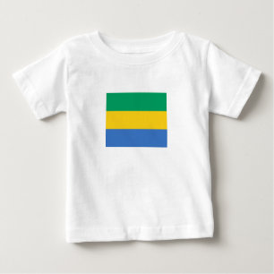 Gabon Flag Baby T-shirt