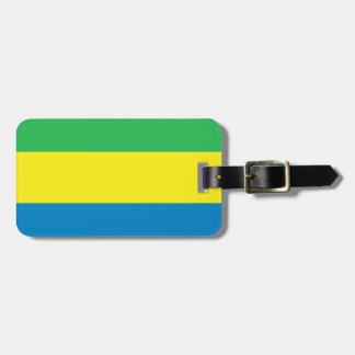 Gabon Flag Gepäckanhänger