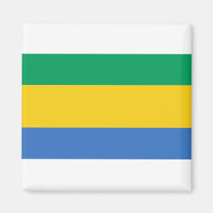 Gabon Flag Magnet