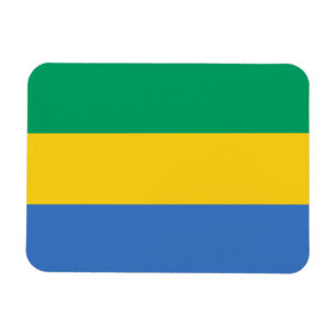 Gabon Flag Magnet