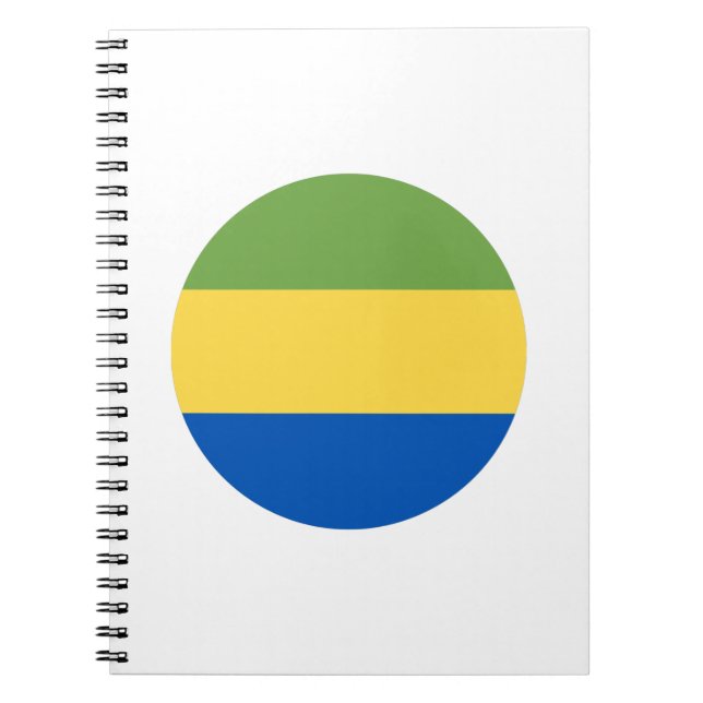 Gabon Flag Notizblock (Vorderseite)