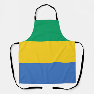 Gabon Flag Schürze