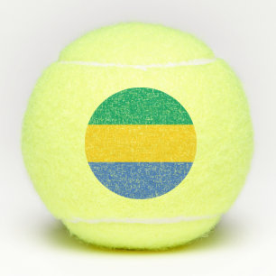 Gabon Flag Tennisbälle