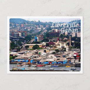 Gabon - Libreville - Postkarte