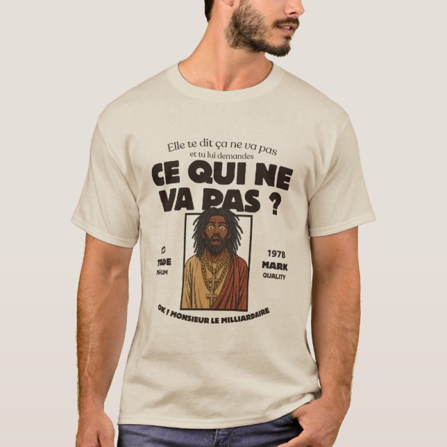 Gabon: Sie sagt dir, das geht nicht T-Shirt (Vorderseite)