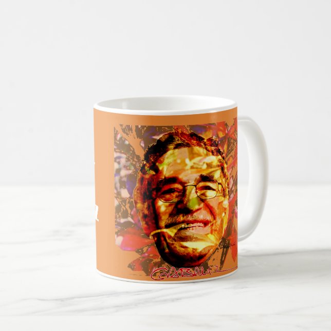 Gabriel García Márquez Kaffeetasse (VorderseiteRechts)