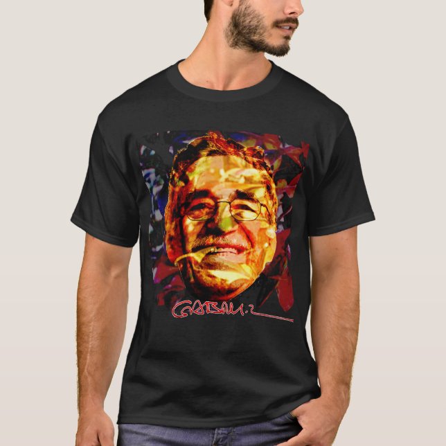 Gabriel García Márquez T-Shirt (Vorderseite)