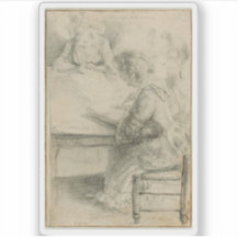 Gabriel J. de St-Aubin: Drei junge Frauen Zeichnen