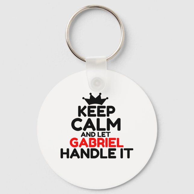 GABRIEL SCHLÜSSELANHÄNGER (Vorderseite)