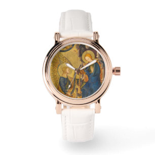 Gabriel und Maria Malerei Armbanduhr