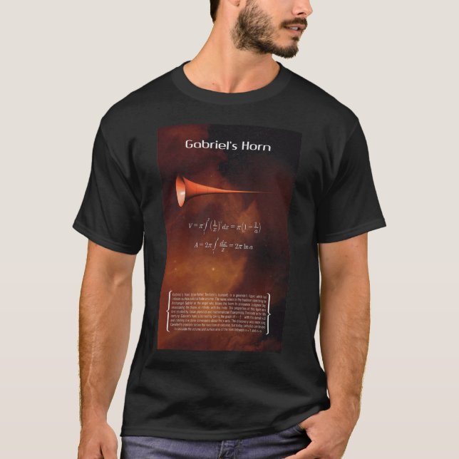 Gabriel X27;S Horn Art Print T-Shirt (Vorderseite)
