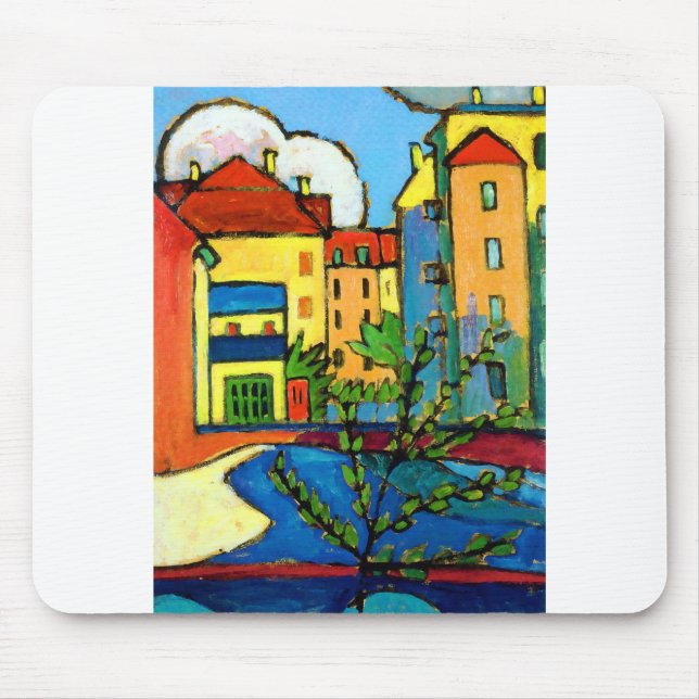 Gabriele Munter in Schwabing Mousepad (Vorne)