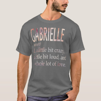 Gabrielle Girl Name Definition T-Shirt