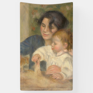 Gabrielle und Jean (von Pierre-Auguste Renoir) Banner