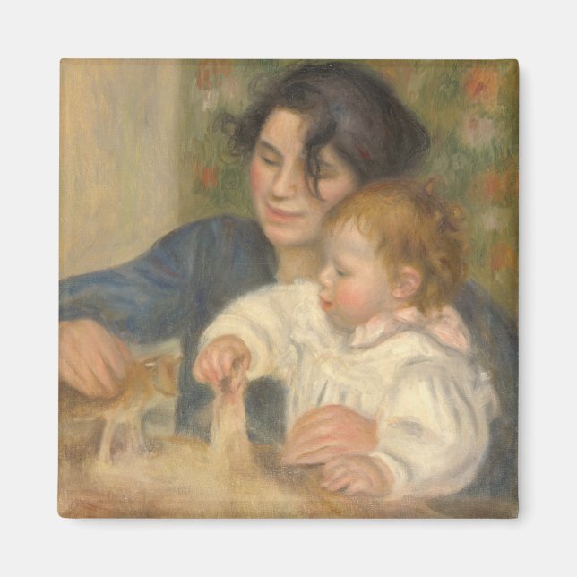 Gabrielle und Jean (von Pierre-Auguste Renoir) Magnet (Vorne)
