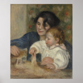 Gabrielle und Jean von Pierre-Auguste Renoir Poster