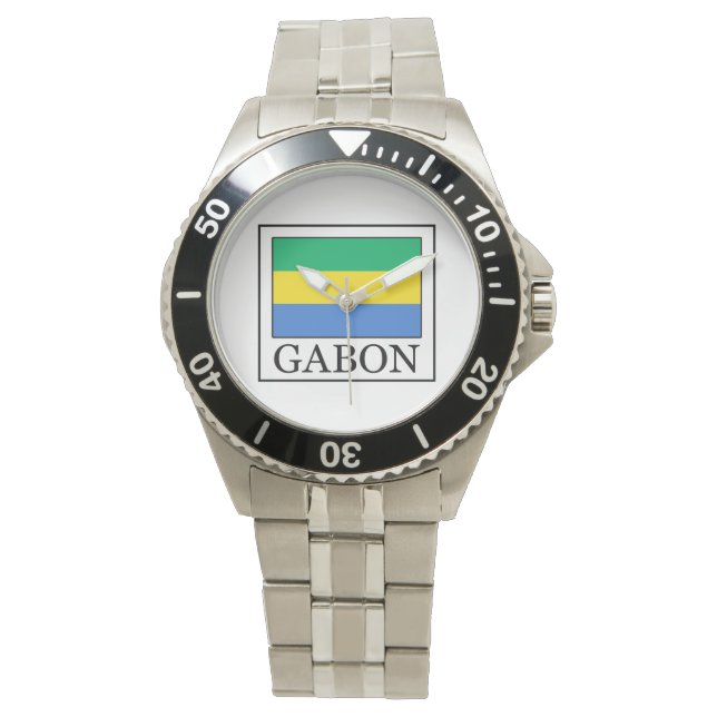 Gabun Armbanduhr (Vorderseite)