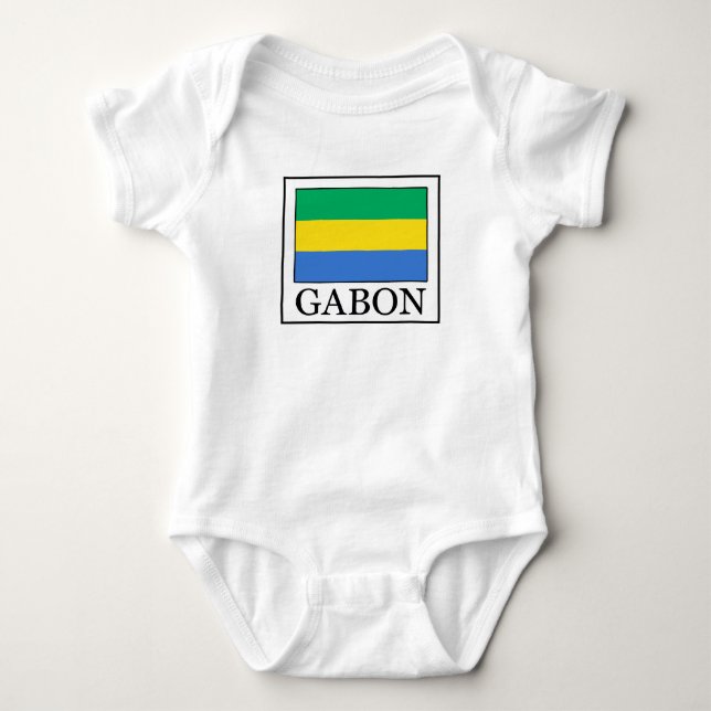 Gabun Baby Strampler (Vorderseite)
