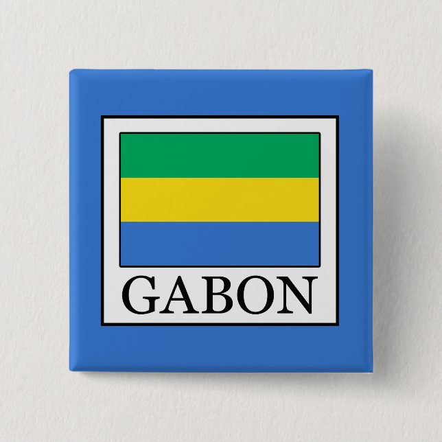 Gabun Button (Vorderseite)