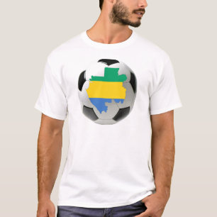 Gabun-Fußballfußball T-Shirt