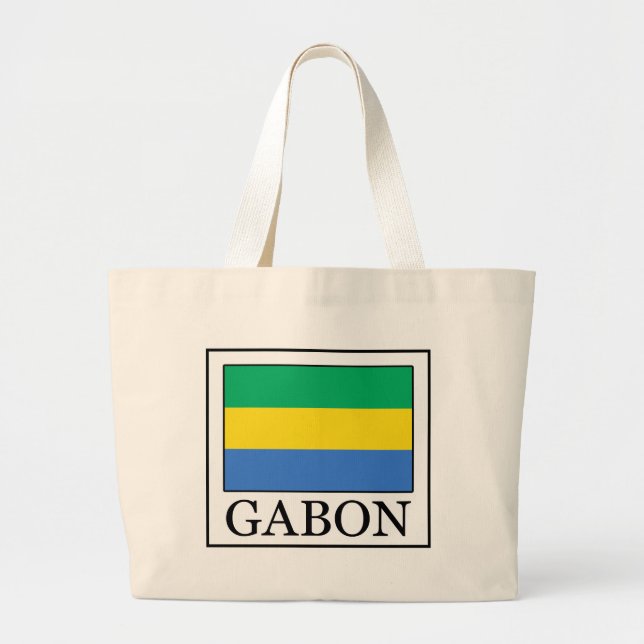 Gabun Jumbo Stoffbeutel (Vorne)