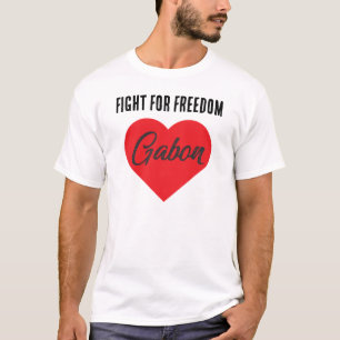 Gabun kämpft für Freiheit T-Shirt