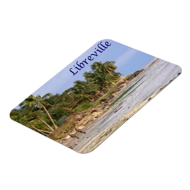 Gabun - Libreville - Magnet (Linke Seite)