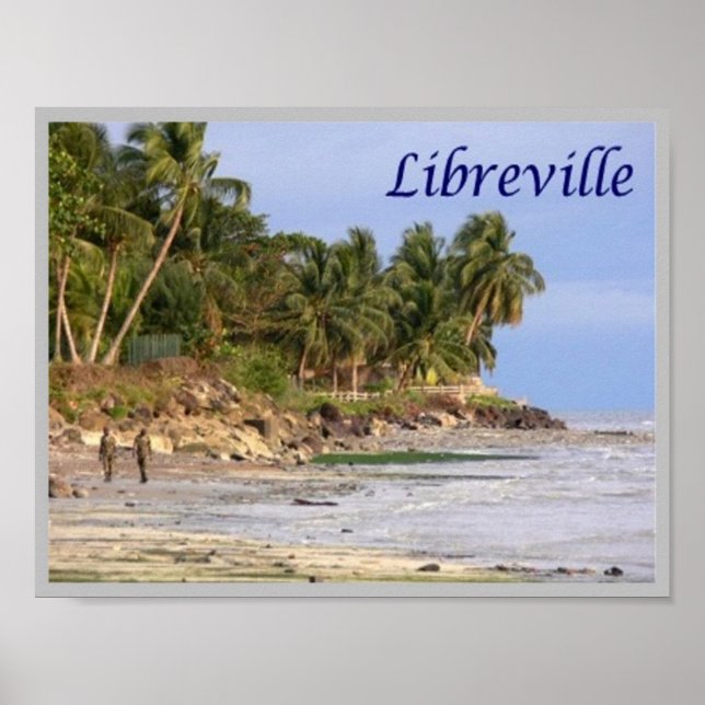 Gabun - Libreville - Poster (Vorne)