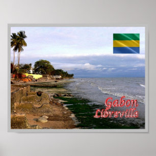 Gabun - Libreville - Poster