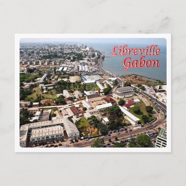 Gabun - Libreville - Postkarte (Vorderseite)