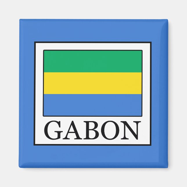Gabun Magnet (Vorne)