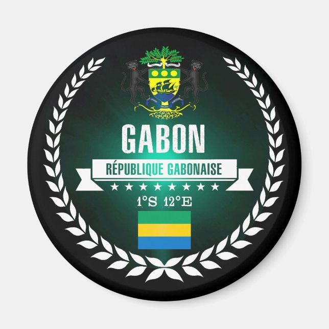 Gabun Magnet (Vorne)