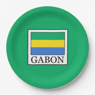 Gabun Pappteller