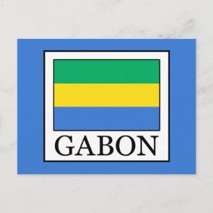 Gabun Postkarte