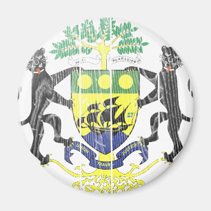 Gabun-Wappen Magnet