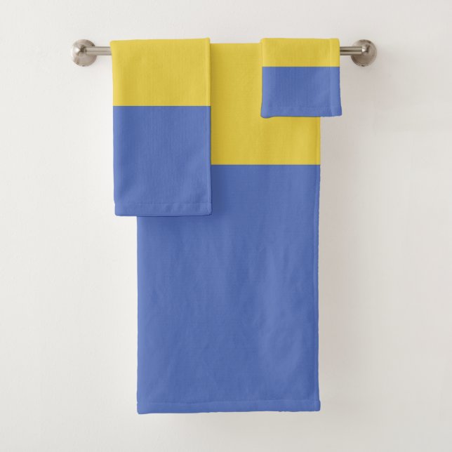 Gabunische Flagge Badhandtuch Set (Insitu)