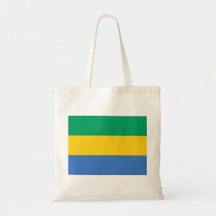 Gabunische Flagge (Gabun) Tragetasche