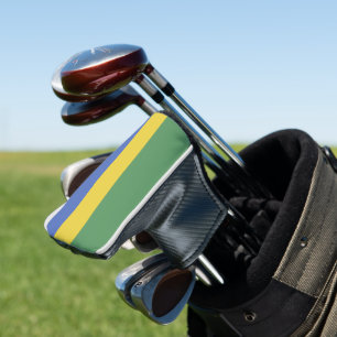 Gabunische Flagge Golf Headcover