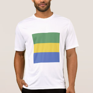 Gabunische Flagge T-Shirt